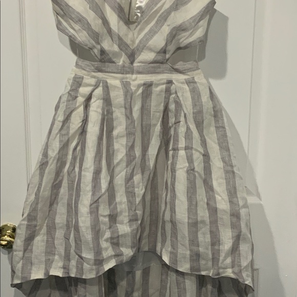 Striped High Low Linen Dress (see photos) - Picture 15 of 15
